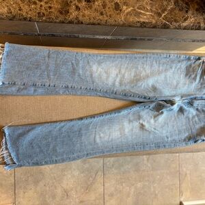 Mother The Insider Crop Step Fray Size 24